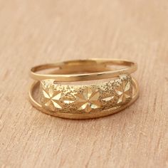 Star Motif, 10k Gold Ring, Three Star, Gold Cocktail Ring, Gold Cocktail, Gold Gifts, Alternative Engagement Rings, Creating Jewelry, Gold Band Ring