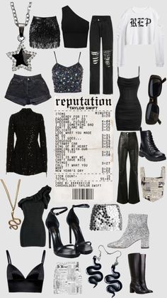 Reputation Dress Ideas, Reputation Era Outfits Ideas, Ideas Eras Tour Outfits Reputation, Cold Eras Tour Outfits, Eras Tour Outfits Mom, Eras Tour Outfits Rep, Reputation Inspired Outfits, Reputation Outfit Ideas