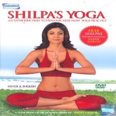 the dvd cover for shilpa's yoga an instruction to transform from yoga practice