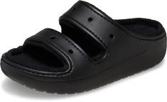 PRICES MAY VARY. Fuzzy Slippers: The New Classic Cozzzy Sandal Features A Soft, Fuzzy Liner, Style-Forward Heightened Outsoles And Two Upper Straps That Offer Enhanced Foot Security. Warm & Fuzzy Slides: Cozy Slides With A Toasty Lined Fuzz Are The Crocs Women And Men Need To Keep The Feeling Going All Season. What Size Should I Buy?: These Shoes Offer A Relaxed Fit And We Recommend Ordering A Size Up To The Next Largest Whole Size. House Slippers: These House Slippers For Women And Men Offer A Fuzzy Crocs Slides, Crocs Slides Black, Classic Cozzzy Sandal, Fuzzy Slides, Crocs Women, Men Slides, Slides For Women, Color Quartz, Women Slides