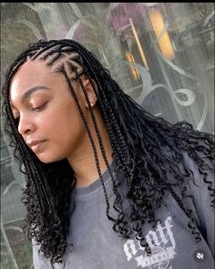 Freestyle Fulani Braids, Freestyle Fulani, Flip Over Fulani Braids, Fulani Braids Hairstyles, Braids Fulani, Hair Braid Designs, Poetic Justice Braids, Short Box Braids Hairstyles