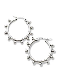 We are over the moon about our new water-resistant and tarnish-free jewelry. Whether you're leveling up your work attire, exercising, showering, or swimming, these pieces won't have to leave your body. Add some elegance, simplicity, and longevity to your wardrobe. Silver Hoop Earrings Set Stainless Steel Water Resistant All Jewelry is Final Sale and Not Eligible for Return or Exchange Bra Jewelry, We Are Over The Moon, Leveling Up, Vintage Mom, Hoop Earring Sets, Over The Moon, Work Attire, Silver Hoops, Steel Water