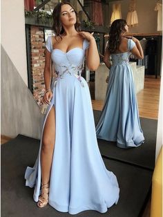 Light Blue Dress Formal, Light Blue Prom Dress, Blue Evening Gowns, 파티 드레스, Blue Dress Formal, Sweetheart Prom Dress, Blue Evening Dresses, فستان سهرة, Beauty Dress