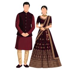 indian wedding couple traditional attire bride and groom wedding indian wedding bride couple wedding attire indian bride groom traditional wedding marriage ethnic indian wedding couple wedding dress indian weddings indian couple indian wedding goals cartoon bride and groom wedding inspiration couple cartoon the bride wedding illustration traditional couples of india the groom Cartoon Bride, Couple Indian, Creative Wedding Invitations Design, Wedding Dress Indian, Bride Fashion Illustration, Caricature Wedding Invitations