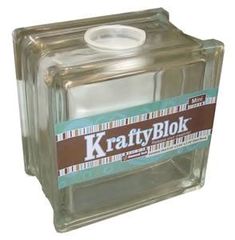 kraffyblk dispenser in clear plastic container