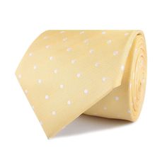 From OTAA's speciality line, this elegantly constructed Yellow with White Polka Dots Necktie will make a fresh addition to your summer wardrobe. Handcrafted, it is at once substantially weighty yet impressively breathable. 

Every distinguished gentleman should own a classic polka dot Necktie. Its ease of pairing with dress shirts and suits alike has made this design a timeless favourite over the years and a must have for business attire. Each necktie is designed with 100% woven microfiber for a