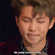 my hearteu is so Crying Gif, Love You A Lot, Bts Concept Photo, Bts Rap Monster, Jimin Jungkook, Fan Fiction