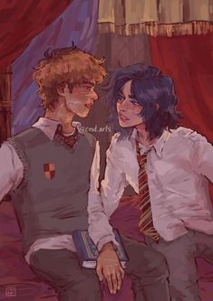 Wolfstar Fanart Cute, Marauders Wolfstar, Moony Padfoot, Wolfstar Fanart, Hp Marauders