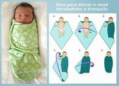 the instructions for how to wrap a baby in a swaddle and sleep on it's side