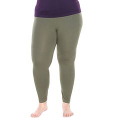 Boost your confidence with this curve-loving skinny leggings to add flirty and flattering elegance to your outfit. Whether you pair it with a top or a mini dress, this simple silhouette will support and accentuate your body’s every move. Constructed with a high-quality polyester and spandex blend, high rise waist band with tummy control capabilities, you will never want to take these leggings off. One size fit most with an inseam of 24 inches. Olive Leggings, Women's World Cup, Solid Leggings, Bootie Sandals, Black Espadrilles, Womens Capris, Stretch Leggings, Preschool Outfits, Soft Leggings