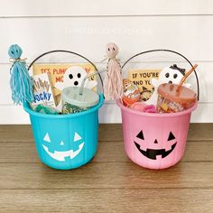 boy/girl boo basket gift baskets Small Halloween Basket Ideas, Halloween Treat Bucket Ideas, Teenage Boo Baskets, Dollar Store Boo Basket, Halloween Basket For Kids, Boo Basket Stuffers, Boo Buckets For Kids, Boo Basket For Toddler Boy