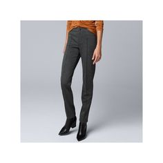 Easily add basic style into your wardrobe with these women's Simply Vera Vera Wang mid-rise pintuck ponte skinny pants.Click on this WOMEN'S GUIDE to find the perfect fit and more! Easily add basic style into your wardrobe with these women's Simply Vera Vera Wang mid-rise pintuck ponte skinny pants.Click on this WOMEN'S GUIDE to find the perfect fit and more! FEATURES 5 pocket Straight hem Button & zipper front UnlinedFIT & SIZING Skinny fit Short: 28-in inseam Regular: 30-in inseam Long/tall (T Vera Wang Collection, Simply Vera Wang, Petite Size Chart, Simply Vera, Pin Tucks, Womens Size Chart, Vera Wang, Basic Style, Bottom Clothes