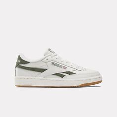 Top Seller for Reebok Club C Revenge [100033098] Men Women Casual Shoes Chalk / Varsity Green, Fashion Women's shoes Reebok Sneakers Woman, Green Reebok, Reebok Club C Revenge, Club C Revenge, Reebok Sneakers, Reebok Club C, Cross Training Shoes, Club C, Black Trainers