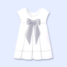 little sailor dress ~ design inspiration Baby Fashionista, Kids Couture, Sailor Dress, Childrens Dress, Style Trends, Little Dresses, Skirt Design, Baby Sewing