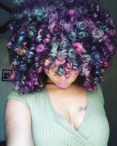 Gorgeous Green Hair Color Ideas for Beginners Temp Hair Color, How To Draw Braids, Dyed Hair Pastel, Temporary Hair Dye, Pelo Afro, Unicorn Colors, Unicorn Hair