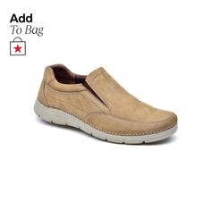 in stock Beige Moc Toe Casual Moccasins, Beige Casual Moc Toe Moccasins, Casual Beige Moc Toe Moccasins, Leather Moccasins, Nubuck Leather, Moccasins, Leather Upper, Pick Up, In Store