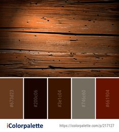 an image of wood planks with the colors brown, red, and grey in it