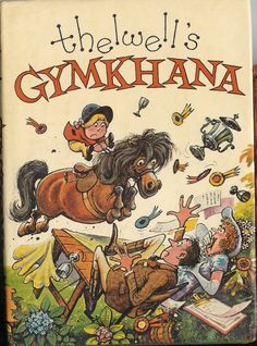 an old children's book with the title, the jewel is gymkhana