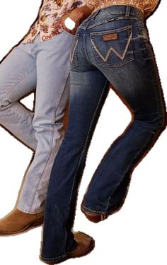 Casual Bottoms For Ranch In Fall, Western Style Mid-rise Bottoms For Spring, Western Style Mid-rise Bottoms For Ranch, Western Fitted Flare Jeans For Rodeo, Spring Western Mid-rise Bottoms, Straight Leg Bottoms For Rodeo, Wrangler Women, Bootcut Jean, Wrangler Jeans