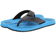 Reef Phantoms Breathable Eva Sandals, Breathable Synthetic Sandals For Sports, Breathable Synthetic Sandals For Vacation, Outdoor Open Toe Flip Flops In Eva, Ergonomic Slip-on Sandals For Outdoor, Eva Sandals With Arch Support And Round Toe, Non-slip Synthetic Sport Sandals For Water Sports, Breathable Blue Sandals For Vacation, Comfortable Foam Sandals With Removable Insole