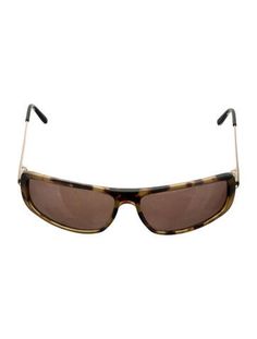 Cartier Square SunglassesNeutrals Tortoiseshell AcetateTinted LensesIncludes Case Tinted Sunglasses, Tortoise Shell, Square, Sunglasses