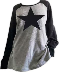 Soft Star Long-sleeve Top - Tops Kawaii Swimsuit, Dark Academia Clothing, Anime Lingerie, Vsco Aesthetic, Skater Girl, Cottagecore Fashion, Jumpsuit Men, Kawaii Dress, Skater Girls