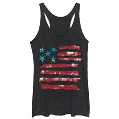 Stay star-spangled all day long with these patriotic Lost Gods Fourth of July shirts and Fourth of July tank tops! Show off your stars and stripes with awesome American flag shirts, USA shirts, and patriotic tees! Size: xs. Color: black heather. Gender: female. Age Group: adult. Pattern: Flags. Material: Polyester. American Flag Shirts, Usa Shirts, Patriotic Tees, T Shirt Company, Fourth Of July Shirts, 4th Of July Outfits, Usa Shirt, American Flag Shirt, Racerback Tank Top