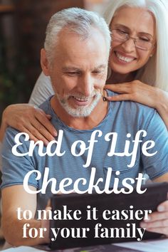 Planning for estate & end of life arrangements will make a difficult time easier for your family. Get organized now with this free End-of-Life Checklist. Life Checklist, Last Will And Testament