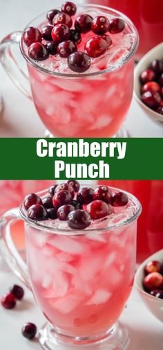 Cranberry Punch – A festive and refreshing holiday drink made with cranberry juice, pineapple juice, and Prosecco or sparkling cider. Perfect for parties, this punch is easy to prepare and can be made non-alcoholic for everyone to enjoy.