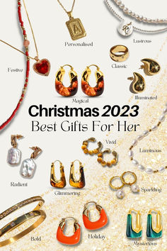 Christmas Gift Ideas For Her Sparkling Christmas, Christmas Gift Shop, Best Gifts For Her, Gifts Jewelry, Christmas Gift Guide, Magical Christmas, Christmas Gift Ideas