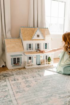 Dollhouse Design, Dollhouse Projects, Dolls House Interiors, Dollhouse Kits, Barbie House, Miniature Houses