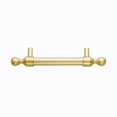 an image of a gold curtain rod