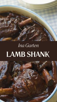 Ina Garten Lamb Shank Lamb Shank Instant Pot, Crock Pot Lamb Shanks, How To Cook Lamb Shanks, Crockpot Lamb Shanks, Lamb Shanks Oven