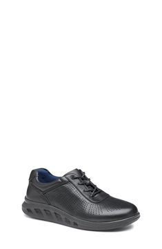 Dress your mini-me in dapper style with this lightweight sneaker featuring a full-grain leather upper and cushy memory foam padding for all-day comfort. Memory foam cushioning Leather upper/synthetic lining and sole Imported Lightweight Sneakers, Johnston Murphy, Dapper Style, Mini Me, Boys Shoes, Full Grain Leather, Memory Foam, Leather Upper, Slip On