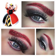 Queen Of Hearts Makeup Halloween