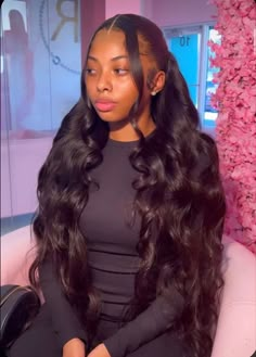 Birthday 25, Wigs Hairstyles, Sleek Ponytail Hairstyles, Frontal Wig Hairstyles, Birthday Hairstyles, Bun Styles, Quick Weave Hairstyles, Frontal Hairstyles, Pretty Braided Hairstyles