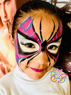 Cars Face Paint, Ghost Spider Makeup, Face Painting Superhero