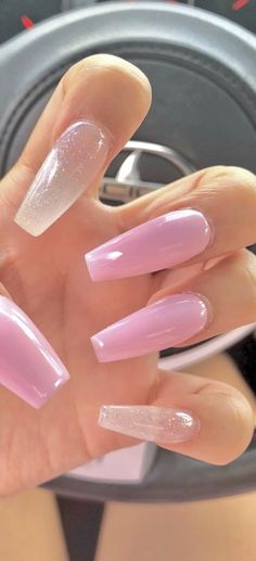 Click link below to see more! Cute Pink Nails, Edgy Nails, Smink Inspiration, Fall Acrylic Nails, Nail Swag, Summer Acrylic Nails, Nails Pink, Pink Acrylic Nails, Neutral Nails