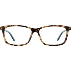 These striking rectangle glasses are made with hand-polished acetate. The medium-wide eyeglasses comes in the following colors: tortoiseshell with green temple arms pattern with blue temple arms and green tortoiseshell with matching temple arms. Spring hinges provide added comfort. This eyeglasses is also available in a smaller size: #4424124. Please note the actual pattern on eyeglasses may vary slightly from the one pictured. | Zenni Women's Rectangle Prescription Eyeglasses Tortoise Shell Plastic Chic Rectangular Tortoiseshell Sunglasses, Rectangle Eyeglasses For Women, Stylish Glasses For Women, Tortoise Shell Eyeglasses Women, Zenni Optical Glasses Woman Rectangle, Tortoise Eyeglasses, Round Face Shape, Zenni Optical, Stylish Glasses