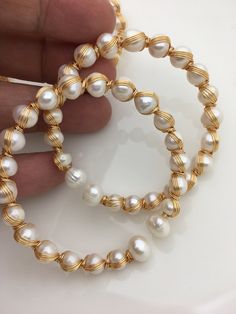 quantity: 1 pc pearl jewelry: pearl bangle length: 7 inches pearl grade: AA+ pearl luster: high pearl shape: potato pearl size: around 7mm pearl color: white macth necklace: https://www.etsy.com/listing/734498829/17-aaa-65-7mm-misc-color-button-round?ref=listings_manager_grid match earrings: https://www.etsy.com/listing/201118982/3-dollars-promote-for-opening-gray-pearl?ref=shop_home_active_13&ga_search_query=grey match bracelet: can use this grey pearl make to bracelet, 6USD Back to Other Jewel Pearl Bracelets With Pearl Drop, Round Pearl Bracelets With Pearl Drop, Baroque Pearl Bracelet With Pearl Drop, Adjustable White Pearl Hoop Earrings, Pearl White Round Bracelet With Pearl Drop, Baroque Pearl Drop Bracelets, Pearl White Bracelet With Pearl Drop, Pearl White Bangle Bracelet With Pearl Charm, Gold Pearl Bracelet With Pearl Drop