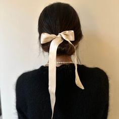 Silk Hair Ribbon | 100% Mulberry Silk Bows are in for 2024 - why not make it a luxury silk bow? This elegant Hair Ribbon is crafted from the highest grade 100% mulberry silk, providing a soft and luxurious feel. Its sleek design adds a touch of elegance to any hairstyle, making it the perfect accessory for special occasions or everyday wear. Guaranteed to keep your hair looking stylish and chic. Style it your way This multi-wear hair accessory can be styled however you choose - style your hair ribbon into a casual bow, tie into a knot, thread into plaits - the possibilities are endless! We love to see your silk ribbon stylings so don't forget to share them with us! One Size: 90cm x 3cm. Silk Hair Ribbon only Silk Benefits, Luxury Hair Accessories, Heatless Hairstyles, Medium Long Hair, Silk Headband, Elegant Hair, Hair Ribbons, Silk Bow, Hair Ribbon