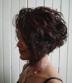 Stylish Short Haircuts, Short Curly Haircuts, 2015 Hairstyles, Inverted Bob, Haircuts For Curly Hair, Wavy Curly Hair, Curly Bob Hairstyles, Short Curly Hair, Great Hair