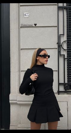 Turtle Neck Outfit, Italy Outfits, Corporate Outfits, Neue Outfits, Looks Black, Looks Chic, Mode Inspo