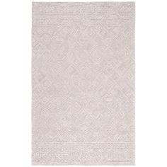 a white rug on a white background