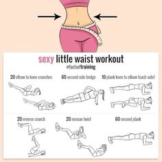 a woman's waist is shown with the instructions for how to do an exercise