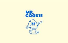 the cover art for mr cookie's album, which features an image of a cartoon character