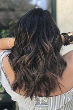 Highlights Inspiration, Dark Balayage, Blond Balayage, Brunette Balayage Hair, Winter Hair Color, Hair Medium