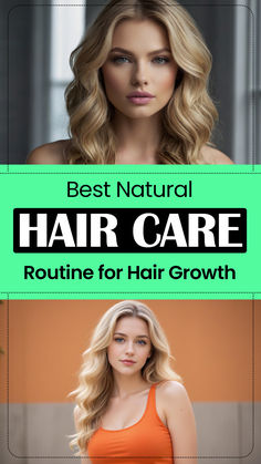 Discover the best natural hair care routine for hair growth! 🌿✨ Strengthen and nourish your hair with these effective tips. #NaturalHairCare #HairGrowth Click to grow naturally! Routine For Hair Growth, Natural Hair Care Routine, Natural Haircare, Natural Hair Care