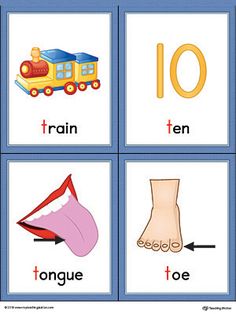 four different pictures with the words ten, ten and ten