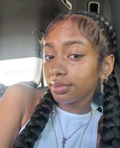 School Braided Hairstyles, Hairstyles For Teens, Instagram Famous, Cute Box Braids Hairstyles, Braided Hairstyles For Teens, Protective Hairstyles Braids, Curly Hair Styles Easy, Beautiful Curly Hair